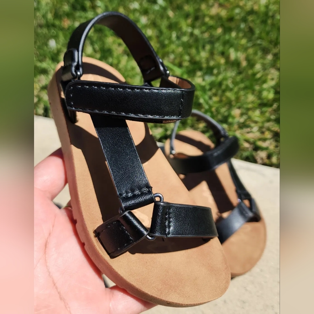 Black Summer Sandals